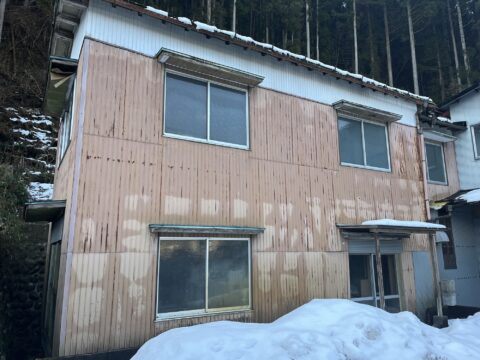 倉庫外壁改修工事